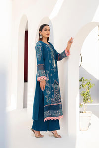 BRANDSINN-3PC LAWN EMBROIDERED SHIRT WITH LAWN  EMBROIDERED READY TO WEAR DUPATTA-BIC-04