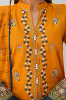 BRANDSINN-3PC LAWN EMBROIDERED SHIRT WITH LAWN  EMBROIDERED READY TO WEAR DUPATTA-BIC-05