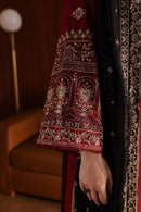 BATIK-3PC DHANAK EMBROIDERED SHIRT WITH CHIFFON EMBROIDERED DUPATTA AND EMB TROUSER BIC-4140