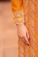 MIRAKHI - 3PC LAWN CHIKENKAARI EMBROIDERED SHIRT WITH LAWN TUBE SLUB DUPATTA AND TROUSER-BIC-6300