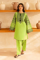 BATIK-2PC LAWN  EMBROIDERED SHIRT WITH EMB TROUSER-BIC-223 A