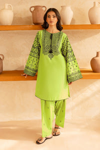 BATIK-2PC LAWN  EMBROIDERED SHIRT WITH EMB TROUSER-BIC-223 A