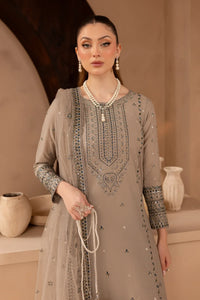 BATIK-3PC LAWN EMBROIDERED SHIRT WITH  ORGANZA EMBROIDERED DUPATTA AND EMBROIDERED  TROUSER-BIC-3692