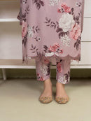 BAROUQE-3PC KARANDI PRINTED SHIRT WITH KARANDI PRINTED DUPATTA AND TROUSER-BIC-2581