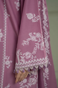 CROSS STITCH-3PC LAWN EMBROIDERED SHIRT WITH CHIFOON MBROIDRERD DUPATTA & TROUSER-BIC-4501