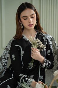CROSS STITCH-3PC LAWN EMBROIDERED SHIRT WITH ORGANZA EMBROIDRERD DUPATTA & TROUSER-BIC-3666