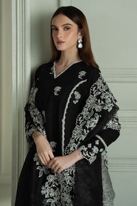CROSS STITCH-3PC LAWN EMBROIDERED SHIRT WITH ORGANZA EMBROIDRERD DUPATTA & TROUSER-BIC-3666