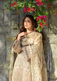 ELAF-3PC LAWN EMBROIDERED SHIRT WITH CHIFFON PRINTED EMBROIDERED DUPATTA AND TROUSER-BIC-4808