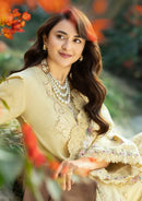 RANG RASIYA-3PC LAWN EMBROIDERED SHIRT WITH KHADDI NET EMBROIDERED DUPATTA AND TROUSER-BIC-4801