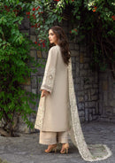 ELAF-3PC LAWN EMBROIDERED SHIRT WITH CHIFFON PRINTED EMBROIDERED DUPATTA AND TROUSER-BIC-4808