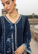 BATIK-3PC DHANAK EMBROIDERED SHIRT WITH CHIFFON EMBROIDERED DUPATTA AND EMB TROUSER -BIC-5156