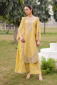 BATIK-3PC LAWN EMBROIDERED SHIRT WITH CHIFFON EMBROIDERED DUPATTA AND TROUSER-BIC-4816