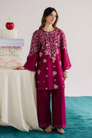 BATIK-2PC LAWN EMBROIDERED SHIRT WITH LAWN EMBROIDERED SLEEVES-BIC-268