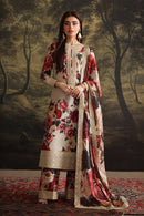 ZAINAB CHOTANI-3PC SHAMOZ SILK PRINT EMBROIDERED SHIRT WITH SOFT SILK PRINT EMBROIDERED DUPATTA & EMB SILK TROUSER BIC-1706