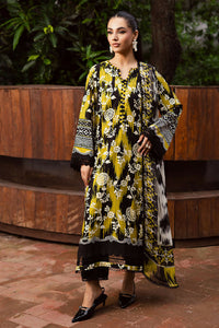NUREH-3PC KHADDAR PRINTED SHIRT WITH KHADDAR PRINTED DUPATTA AND PRINTED TROUSER-BIC-2654